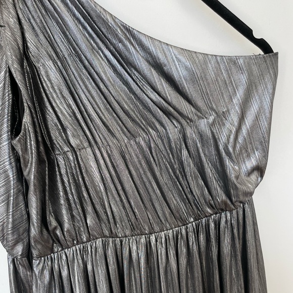 Retrofete Andrea Maxi Dress Gown Gunmetal Grey - Picture 4 of 8